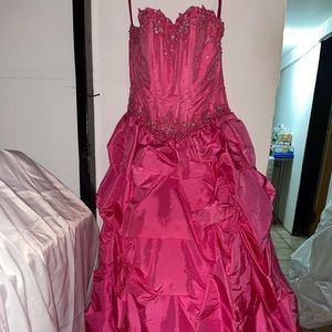 Pink Sweet 16 gown